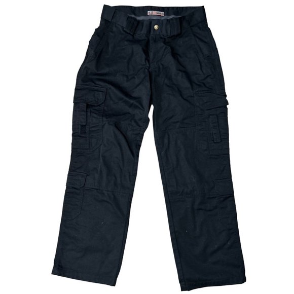 5.11 Tactical Black EMT First Responder Cargo Pants with Pockets Women’s 12 1478 - Picture 1 of 5